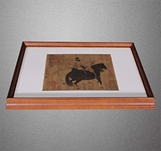 镇江书画装裱配框服务案例